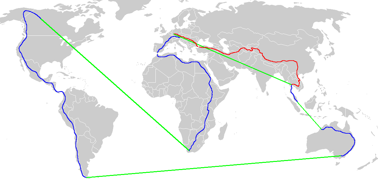 wold map